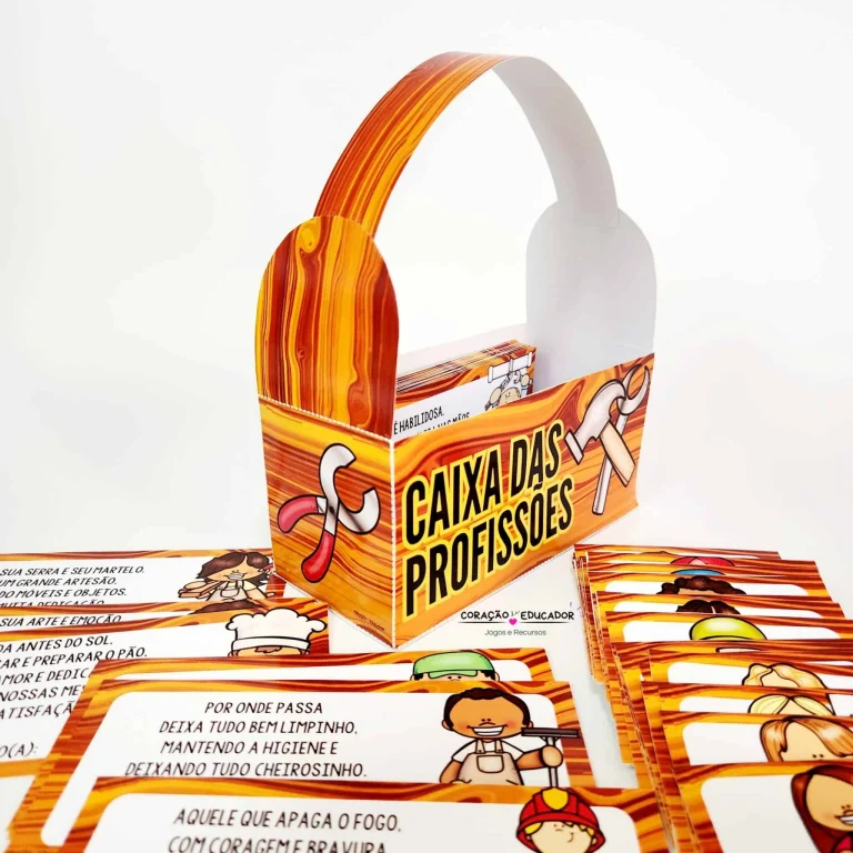 Caixa das Profissões com 92 Cartões — foto 5