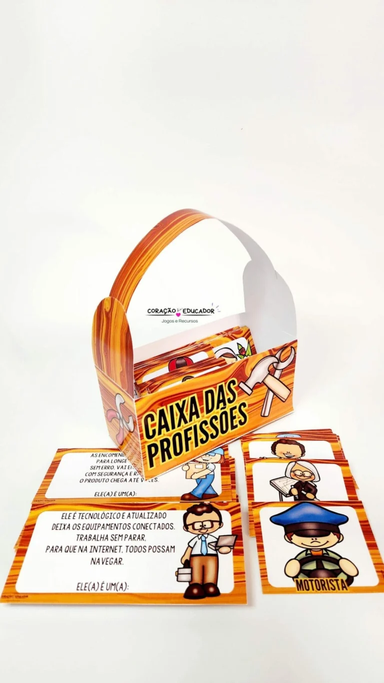 Caixa das Profissões com 92 Cartões — foto 8