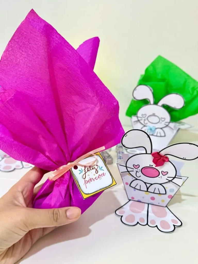 Caixinhas de Páscoa Tema Coelhinho — foto 4