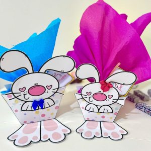 Caixinhas de Páscoa – Tema Coelhinho Caixinhas de Páscoa – Tema Coelhinho