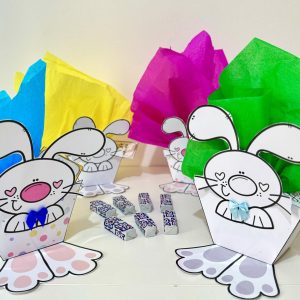 Caixinhas de Páscoa – Tema Coelhinho Caixinhas de Páscoa – Tema Coelhinho