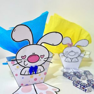 Caixinhas de Páscoa – Tema Coelhinho - Páscoa - Pedagogia de Ideias Caixinhas de Páscoa – Tema Coelhinho - Páscoa