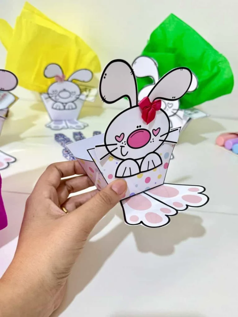 Caixinhas de Páscoa Tema Coelhinho — foto 9