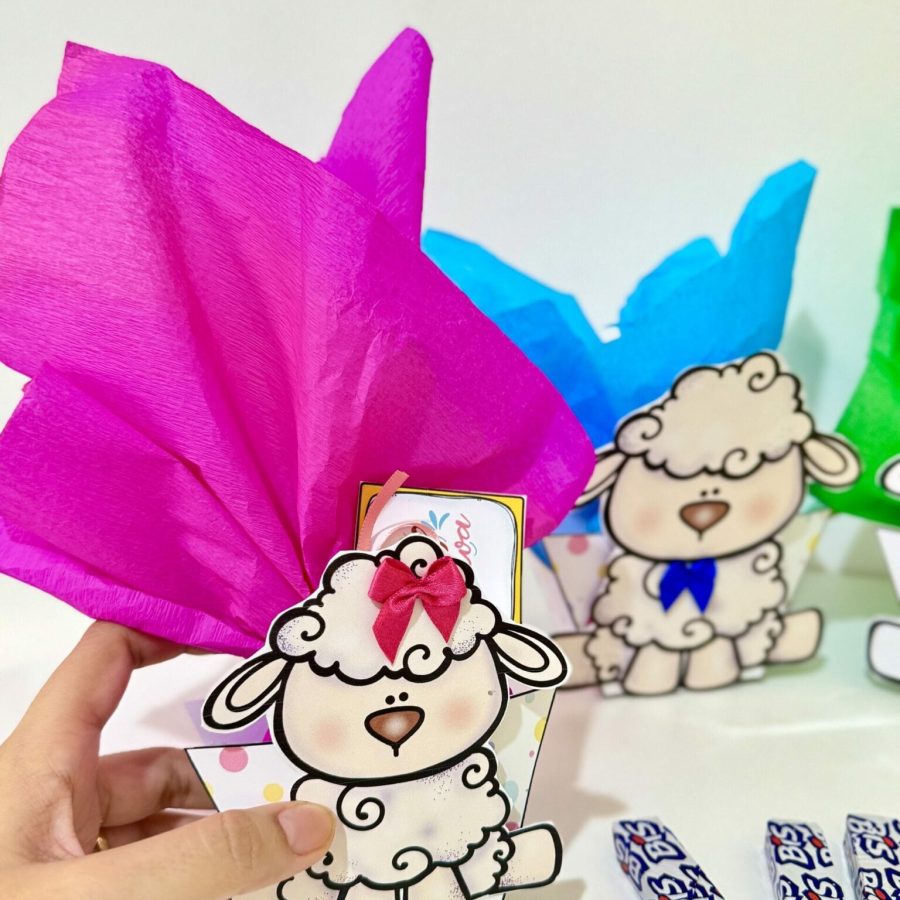 Caixinhas de Páscoa – Tema Cordeirinho - Páscoa - Pedagogia de Ideias Caixinhas de Páscoa – Tema Cordeirinho - Páscoa