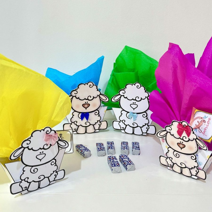 Caixinhas de Páscoa – Tema Cordeirinho - Páscoa - Pedagogia de Ideias Caixinhas de Páscoa – Tema Cordeirinho - Páscoa