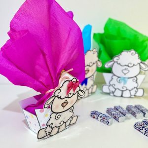 Caixinhas de Páscoa – Tema Cordeirinho - Páscoa - Pedagogia de Ideias Caixinhas de Páscoa – Tema Cordeirinho - Páscoa