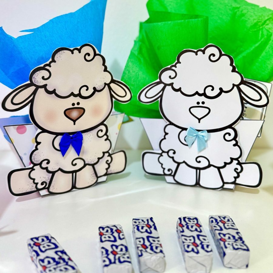 Caixinhas de Páscoa – Tema Cordeirinho - Páscoa