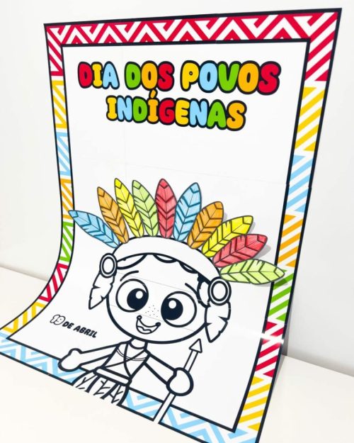 Cartaz Colaborativo Dia dos Povos Indígenas - Dia dos Povos Indígenas