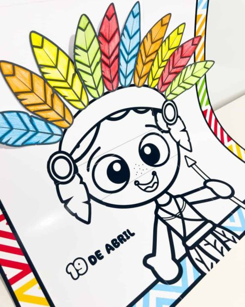 Cartaz Colaborativo Dia dos Povos Indígenas - Dia dos Povos Indígenas