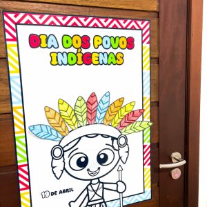 Cartaz Colaborativo Dia dos Povos Indígenas - Dia dos Povos Indígenas