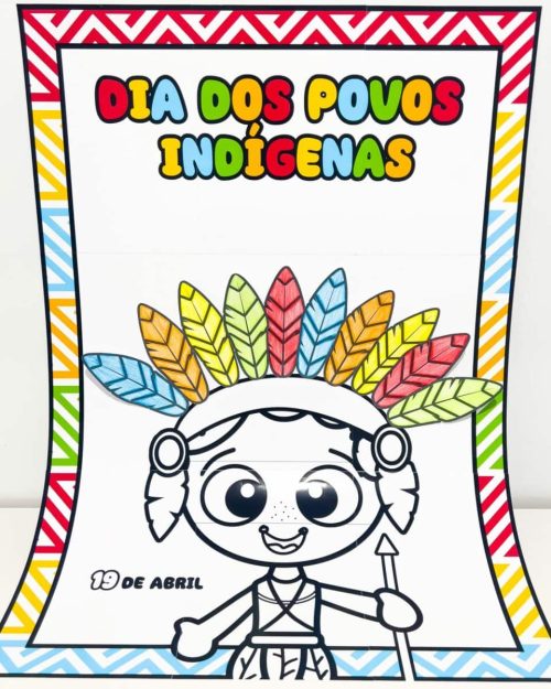 Cartaz Colaborativo Dia dos Povos Indígenas - Dia dos Povos Indígenas