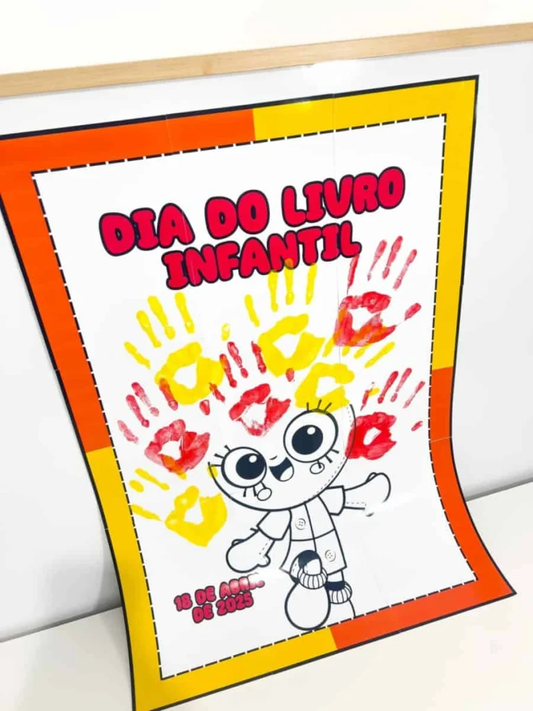 Cartaz Colaborativo Emília para Dia do Livro — foto 4
