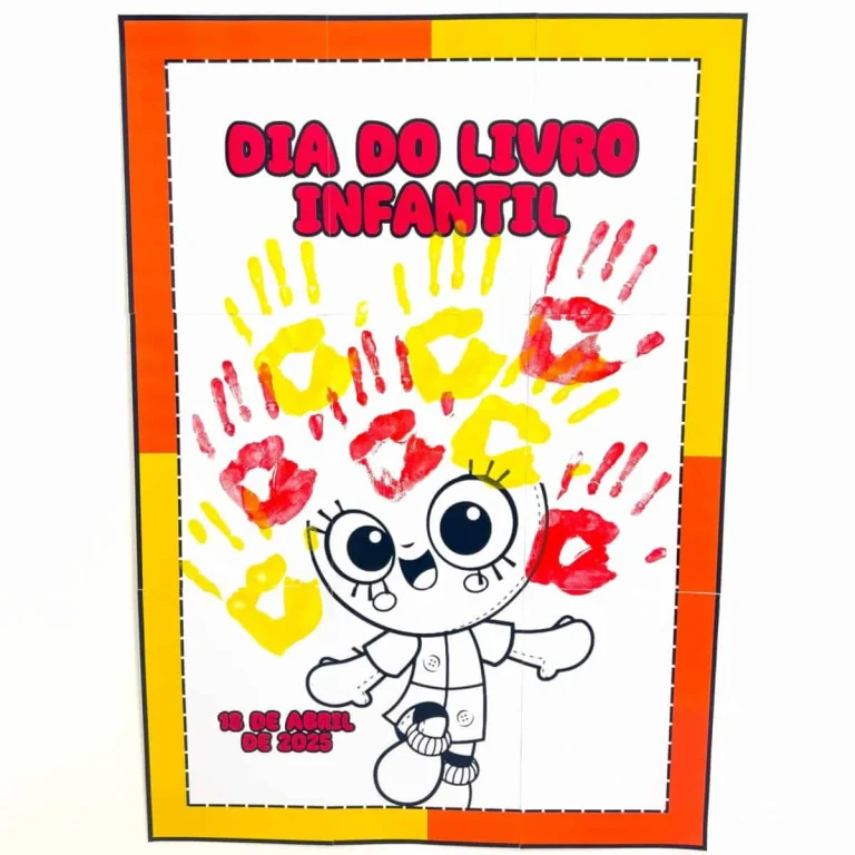Cartaz Colaborativo Emília para Dia do Livro — foto 1