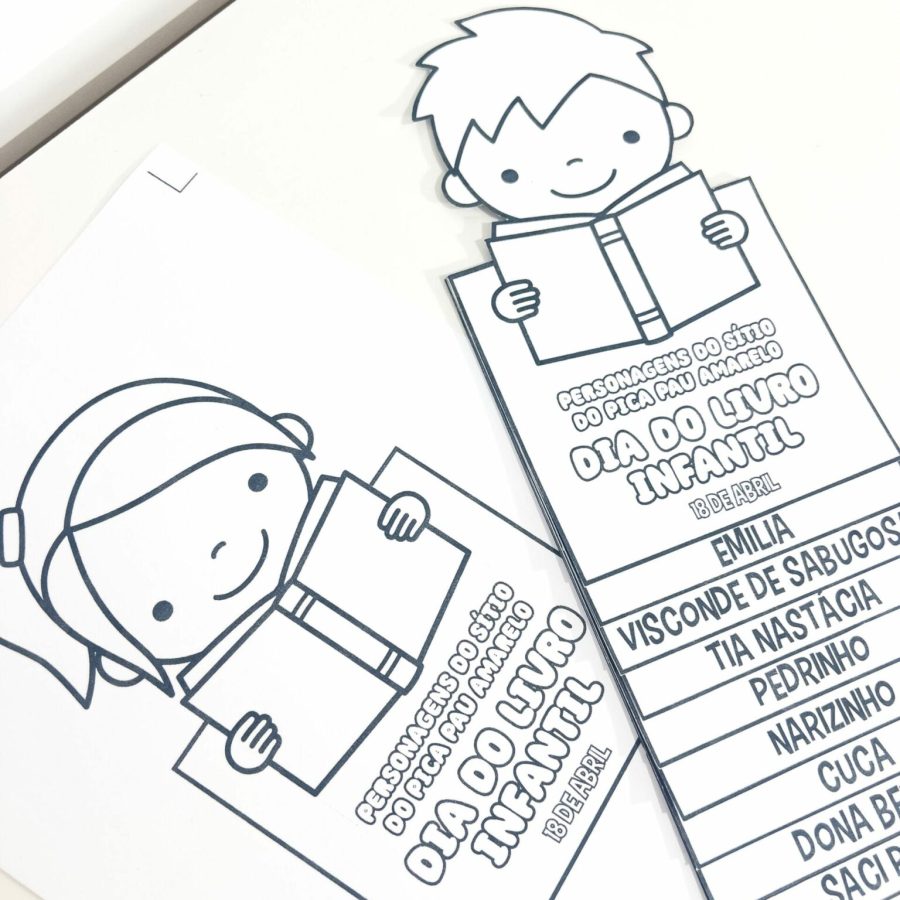 Combo - Dia do Livro Infantil - Dia Nacional do Livro Infantil - Pedagogia de Ideias Combo - Dia do Livro Infantil - Dia Nacional do Livro Infantil