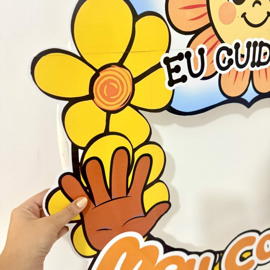 Decoração para Bambolê - Eu Cuido do Meu Corpo - Maio Laranja - Pedagogia de Ideias Decoração para Bambolê - Eu Cuido do Meu Corpo - Maio Laranja