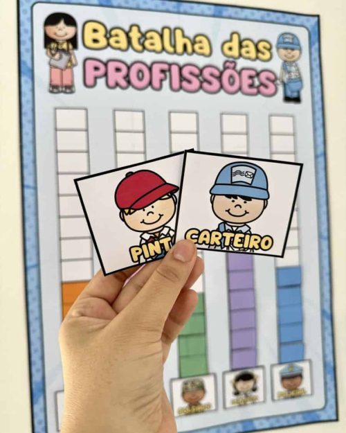 Dinâmica Batalha das Profissões - Dia do Trabalho