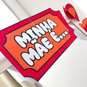 Espelho de Afirmações - Dia das Mães - Dia das Mães - Pedagogia de Ideias Espelho de Afirmações - Dia das Mães - Dia das Mães