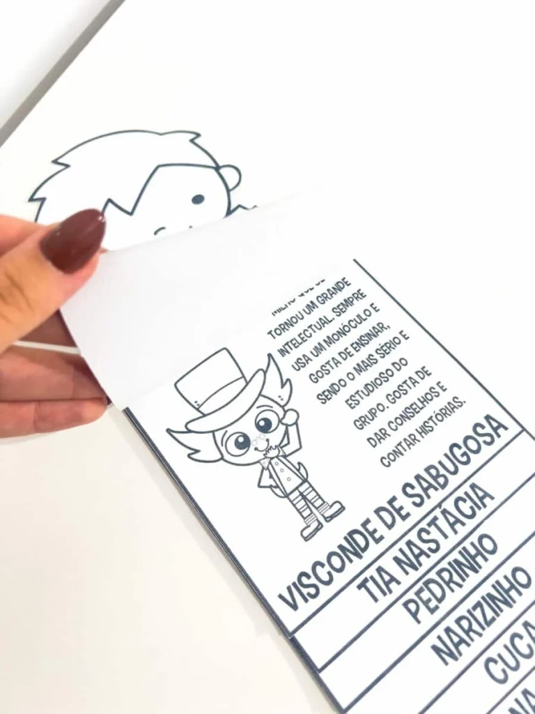 Flipbook Personagens do Sítio do Picapau Amarelo — foto 3