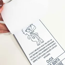 Ilustração de Cuca, personagem do Sítio do Pica Pau Amarelo.
