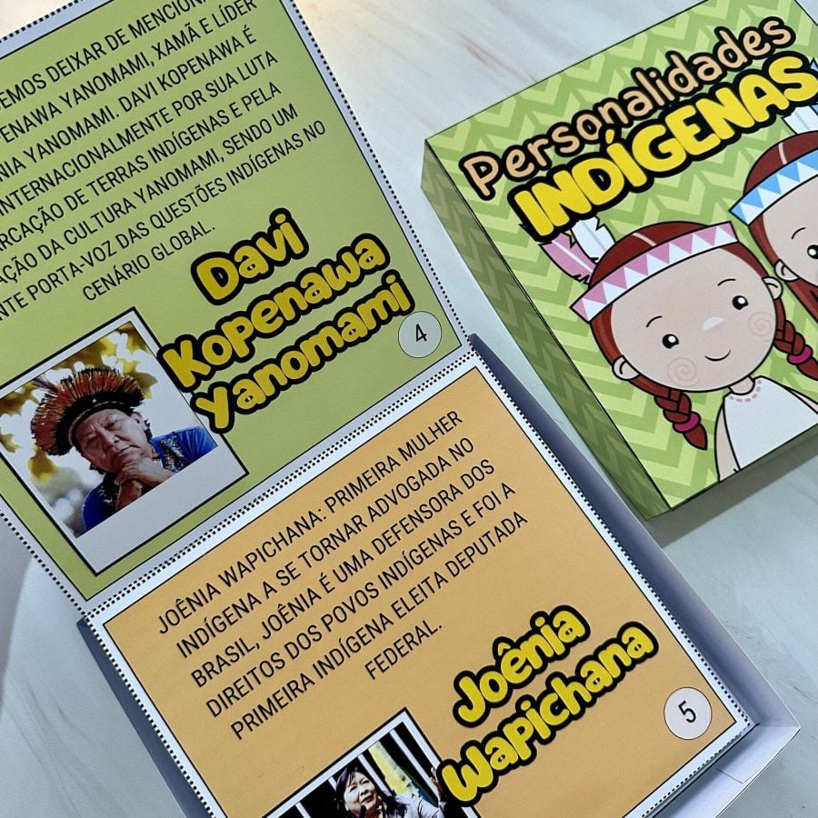 História na Caixa: Personalidades Indígenas - Dia dos Povos Indígenas - Pedagogia de Ideias História na Caixa: Personalidades Indígenas - Dia dos Povos Indígenas