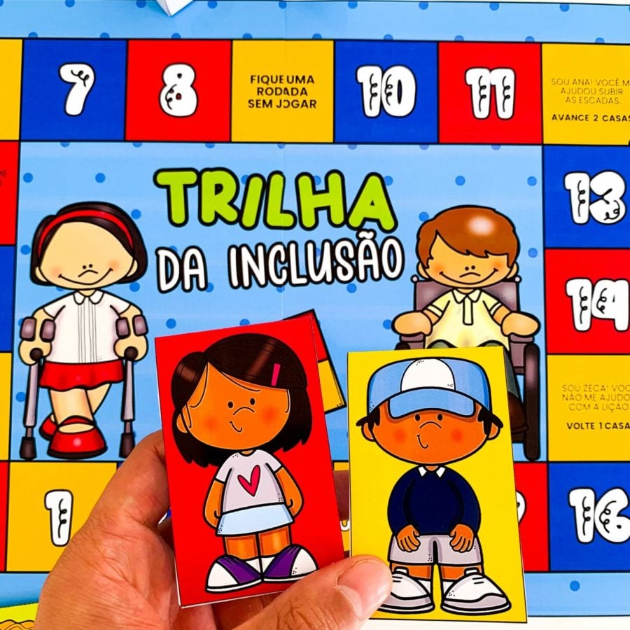 Jogo Trilha da Inclusão - Inclusão e Diversidade - Pedagogia de Ideias Jogo Trilha da Inclusão - Inclusão e Diversidade