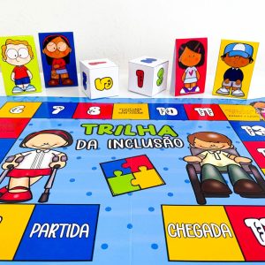 Jogo Trilha da Inclusão - Inclusão e Diversidade - Pedagogia de Ideias Jogo Trilha da Inclusão - Inclusão e Diversidade