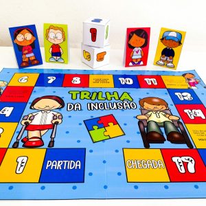 Jogo Trilha da Inclusão - Inclusão e Diversidade - Pedagogia de Ideias Jogo Trilha da Inclusão - Inclusão e Diversidade