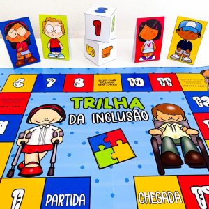 Jogo Trilha da Inclusão - Inclusão e Diversidade - Pedagogia de Ideias Jogo Trilha da Inclusão - Inclusão e Diversidade
