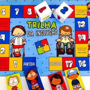 Jogo Trilha da Inclusão - Inclusão e Diversidade - Pedagogia de Ideias Jogo Trilha da Inclusão - Inclusão e Diversidade