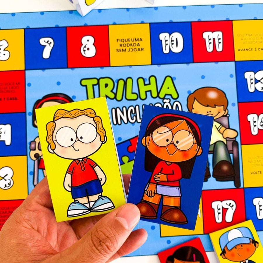 Jogo Trilha da Inclusão - Inclusão e Diversidade - Pedagogia de Ideias Jogo Trilha da Inclusão - Inclusão e Diversidade
