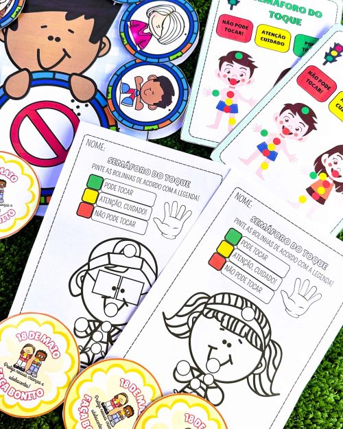 Kit 18 de Maio - Maio Laranja - Maio Laranja