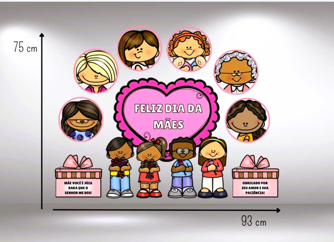 Kit Dia das Mães - Dia das Mães - Pedagogia de Ideias Kit Dia das Mães - Dia das Mães