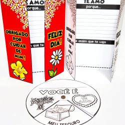 Kit Dias das Mães - De quem Cuida de Mim - Dia das Mães