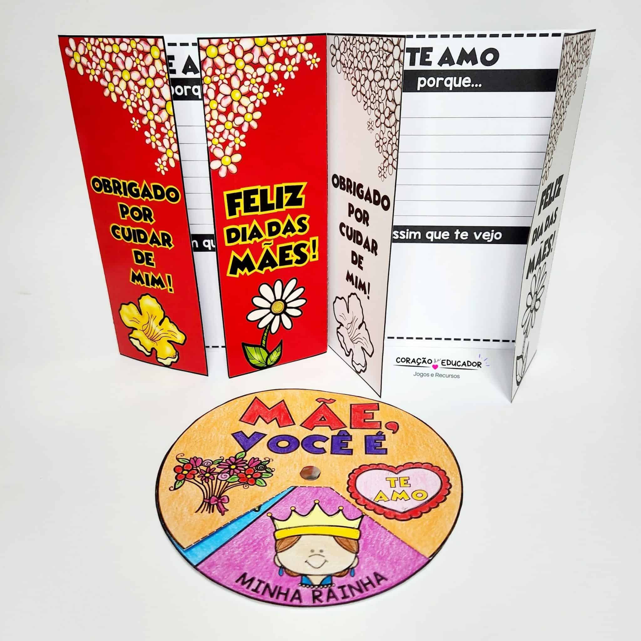 Kit Dias das Mães - De quem Cuida de Mim - Dia das Mães