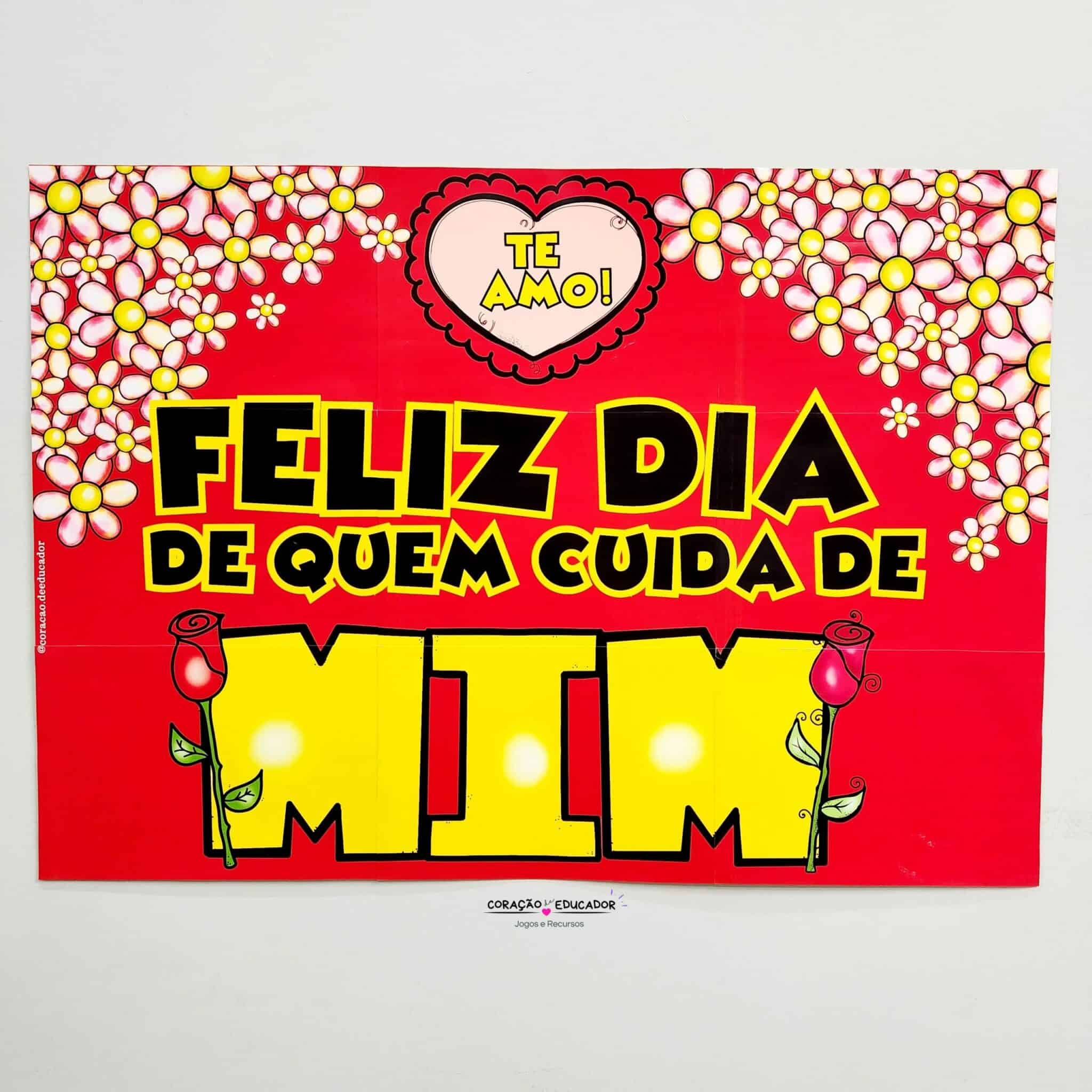 Kit Dias das Mães - De quem Cuida de Mim - Dia das Mães