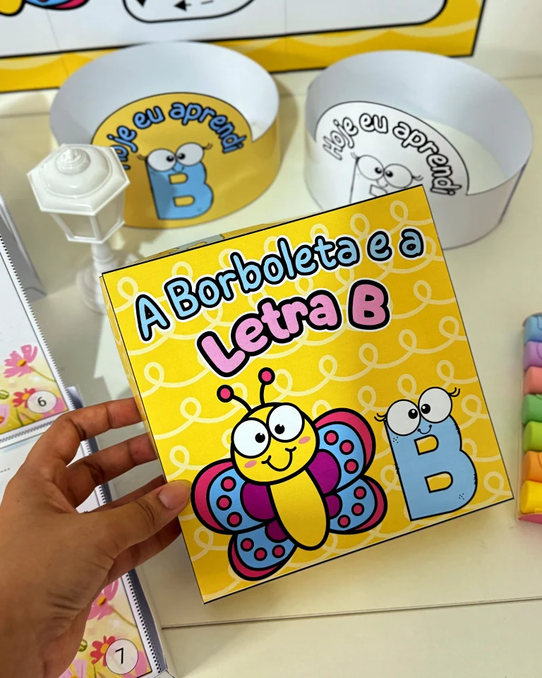 Kit História na Caixa e Cartaz Letra B — foto 12