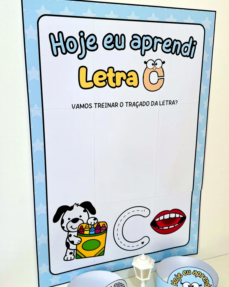 Kit História na Caixa e Cartaz Letra C — foto 4