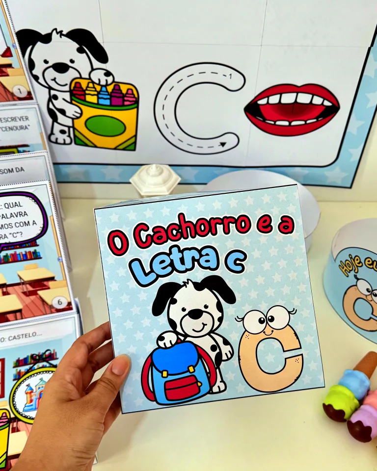 Kit História na Caixa e Cartaz Letra C — foto 9