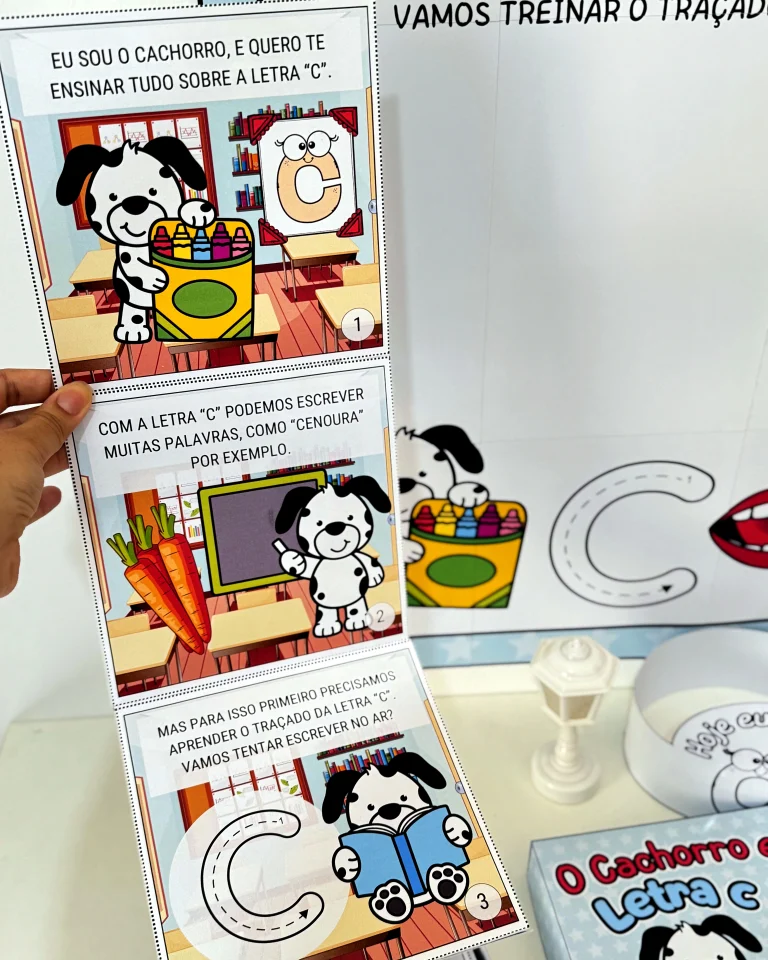 Kit História na Caixa e Cartaz Letra C — foto 10