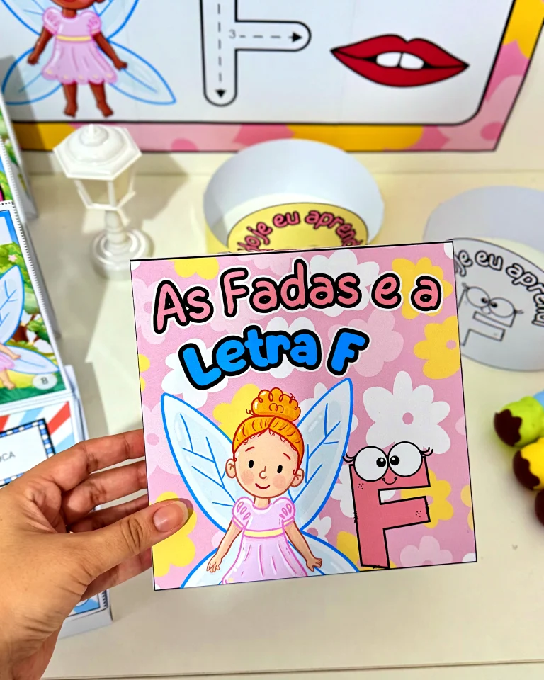 Kit História na Caixa e Cartaz Letra F — foto 6