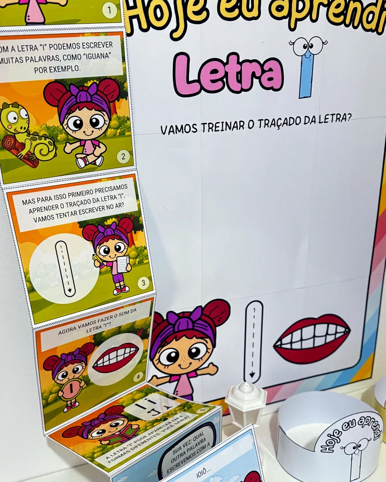 Kit História na Caixa e Cartaz Letra I — foto 13