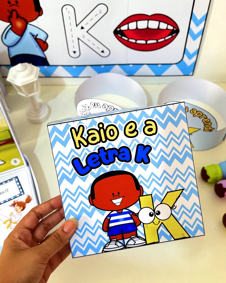 Kit História na Caixa e Cartaz Letra K — foto 8