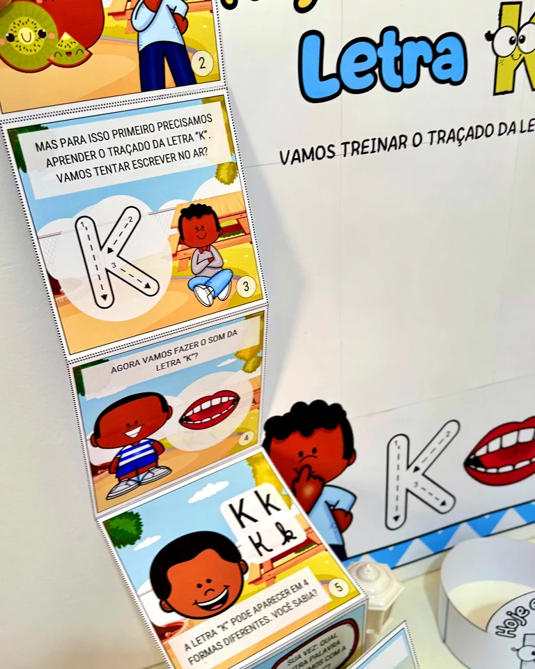 Kit História na Caixa e Cartaz Letra K — foto 9