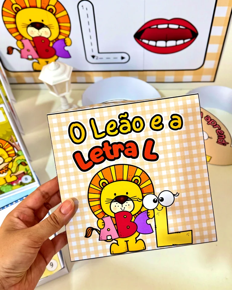 Kit História na Caixa e Cartaz Letra L — foto 8