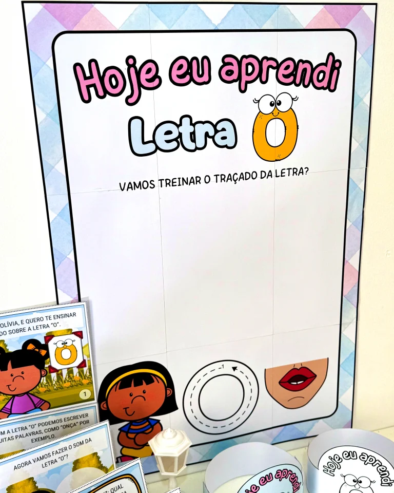 Kit História na Caixa e Cartaz Letra O — foto 6