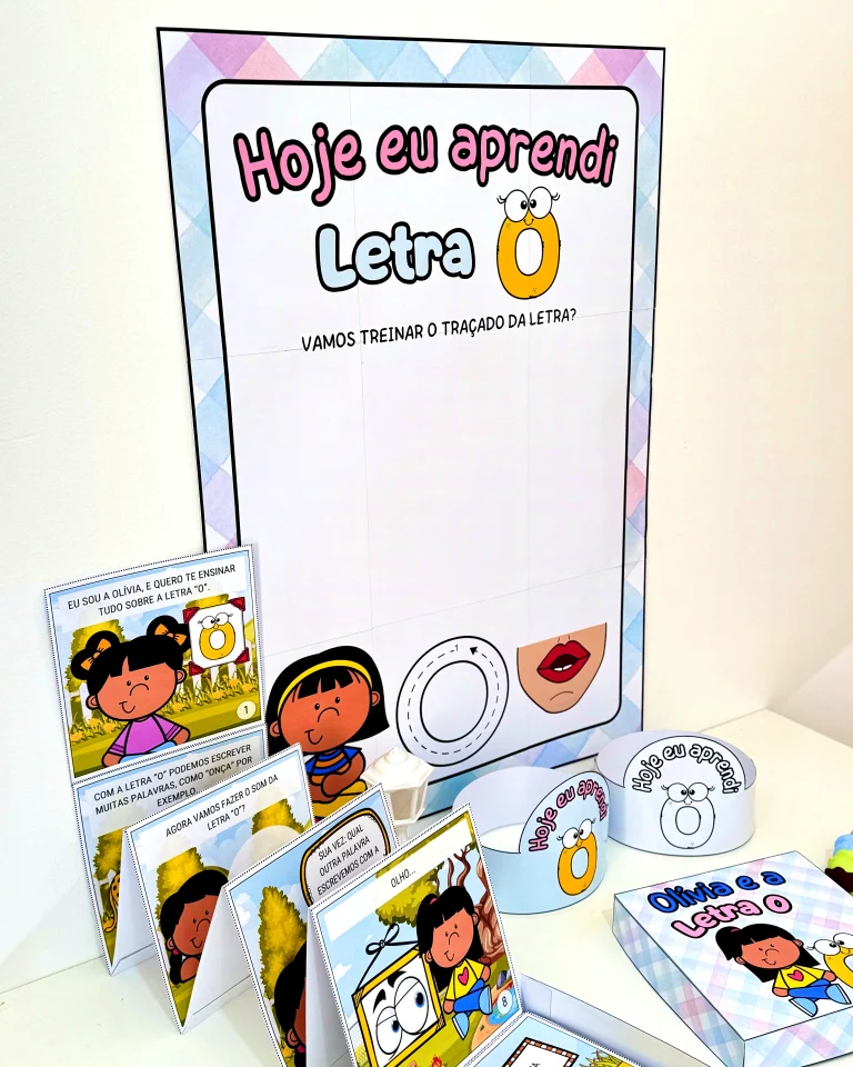 Kit História na Caixa e Cartaz Letra O — foto 10