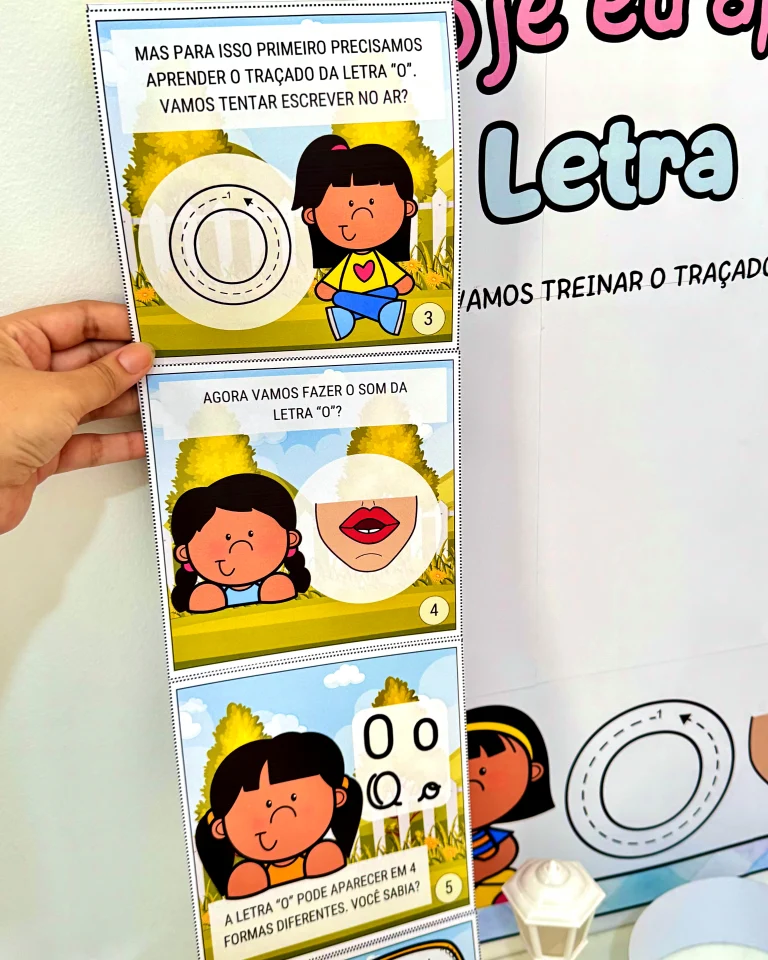 Kit História na Caixa e Cartaz Letra O — foto 12