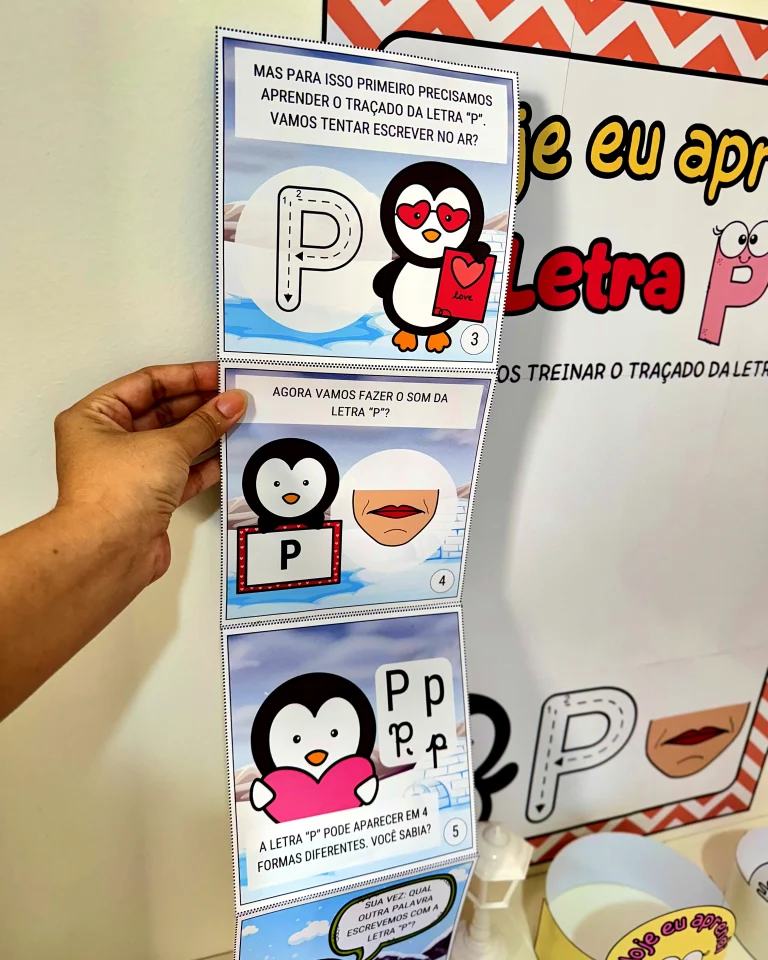 Kit História na Caixa e Cartaz Letra P — foto 10