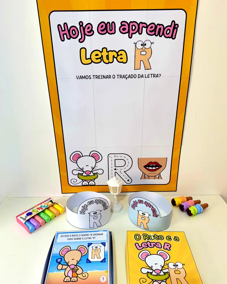 Kit História na Caixa e Cartaz Letra R — foto 2
