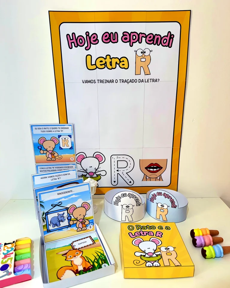 Kit História na Caixa e Cartaz Letra R — foto 4